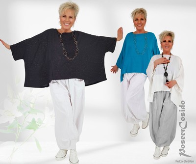 Moderni Pantaloni A Quadri Con Vita Parzialmente Elasticizzata - Nero A Quadri - Foto 14