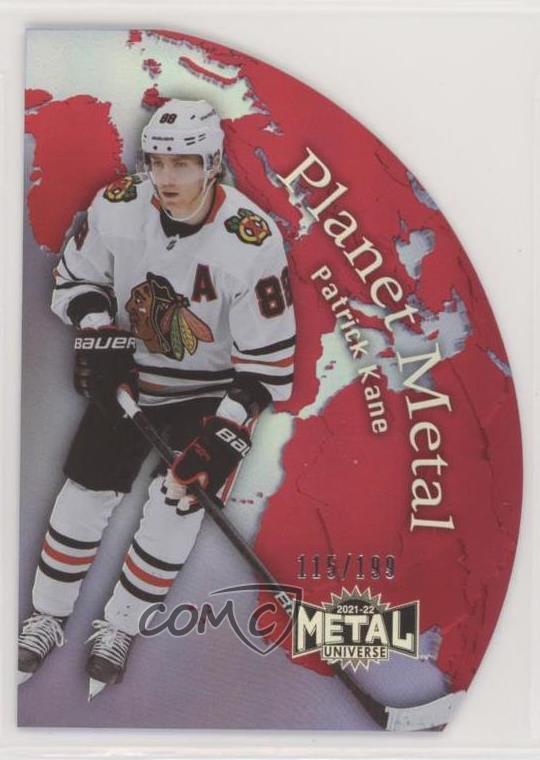 2021-22 Skybox Metal Universe Planet Red Achievement /199 Patrick Kane #PM-3