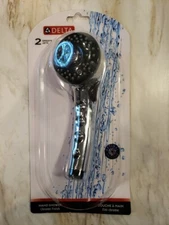 Delta Hand held Shower Head Sprayer Chrome Finish 2 Spray Jets 59462 Bpk