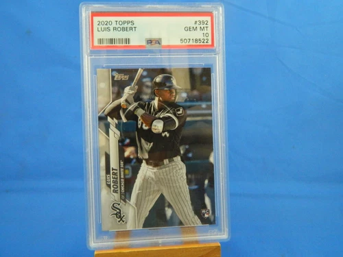 Luis Robert Topps 2020 #392 RC Rookie PSA 10