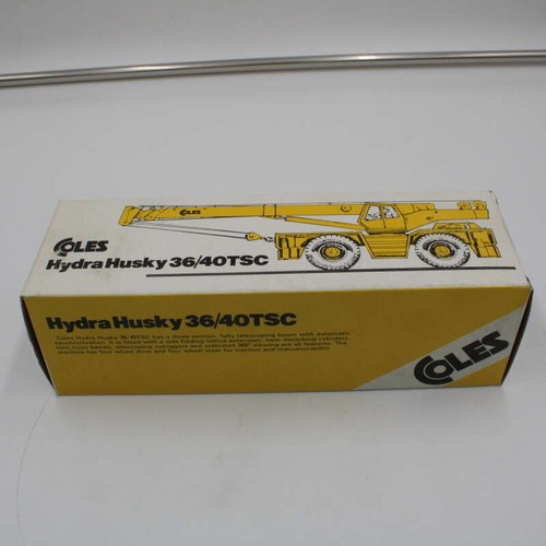 NZG Coles 36/40 TSC Hydra Husky Crane 1:55 Scale Diecast Model NIB ZZ3466 - Picture 5 of 5