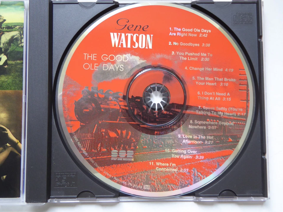 GENE WATSON * The Good Ole Days * VG+ (CD) - Bild 3 von 4