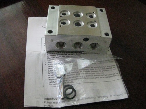 Jupiter Pneumatic 2 Station Port 1/4" Inlet 1/4" Outlet Aluminum Manifold USA - Picture 4 of 4