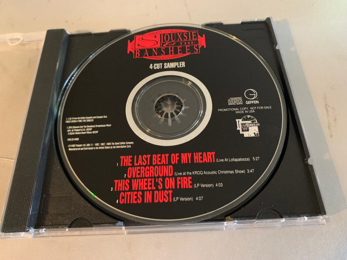 Siouxsie & The Banshees /レーザーディスク Siouxsie & The Banshees – 4-Cut Sampler Promo CD PRO-CD-4469- DISC