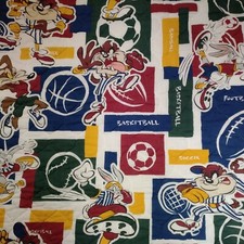 VINTAGE Gerber Looney Tunes 1997 Baby Crib Comforter Toddler Blanket