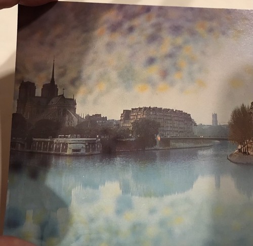 (The) La Seine et I’lle De La Cité Francisco Hidalgo Postcard Agep France Vtg. - Picture 3 of 11
