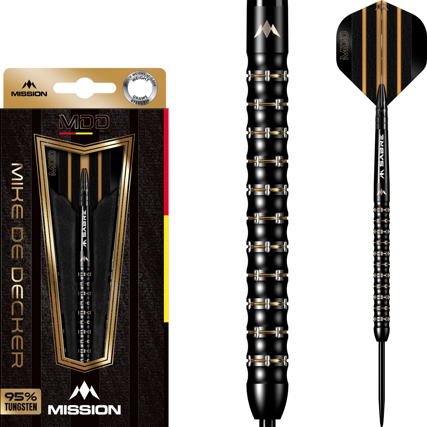 Миссия - Майк Де Декер Шварц Голд - Steeldart