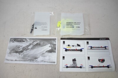 TYROLIA Attack 11 GW Brake 95 A Flash Yellow Ski Bindings (114445