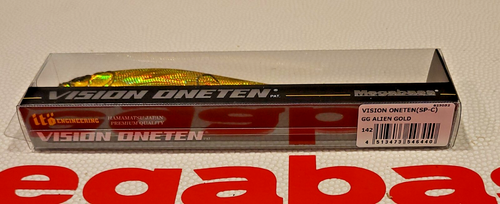 WOW Megabass ONETEN "GG ALIEN GOLD" (SP-C) RESPECT Color #78 FREE SHIP - Picture 2 of 3