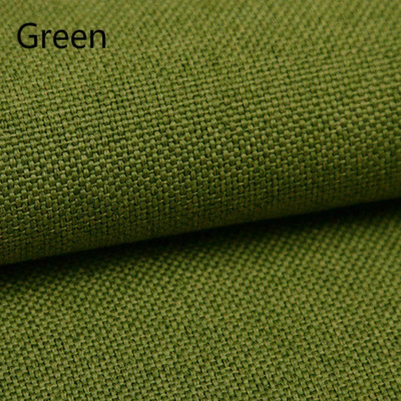 Cotton Linen Fabric Plain Cloth for Cushions Cover Sofa Pillow Solid Crafts Cosy - Image 2 of 4