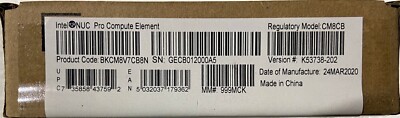 Intel BKCM8V7CB8N CM8V7CB NUC 8 Compute Element NEW BROWN BOX