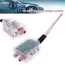 Level Car Speaker High to Low Impedance Converter 2 Channel RCA Line Out