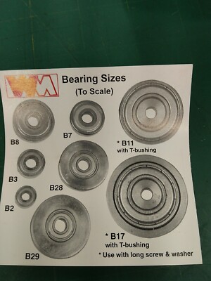WHITESIDE #1952 MULTI-RABBET BIT SET - 1/4