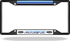 Ford Motorsport Black License Plate Frame