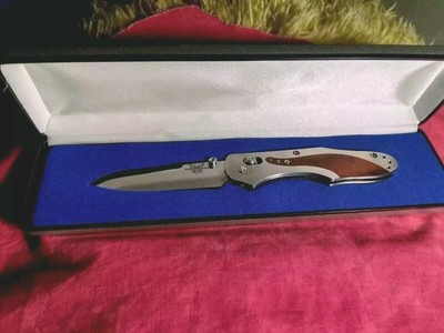  LTD. EDITN  Benchmade  960-1  Osborne  (WWOOD/S.S./D2) *059/100*NEW IN CASE! 
