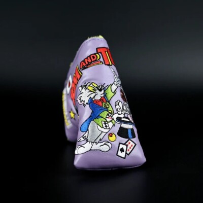New Custom Design SHOWHAND GOLF #21 Tom and Tiber -Blade Putter Headcover Movie