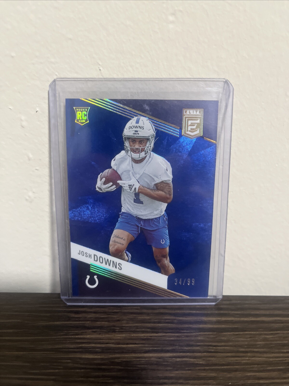 2023 Donruss Elite #159 Josh Downs Blue #/99