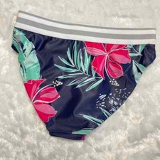 Zella Hawaiian Tropical Print Girl's Swim Bottom 8