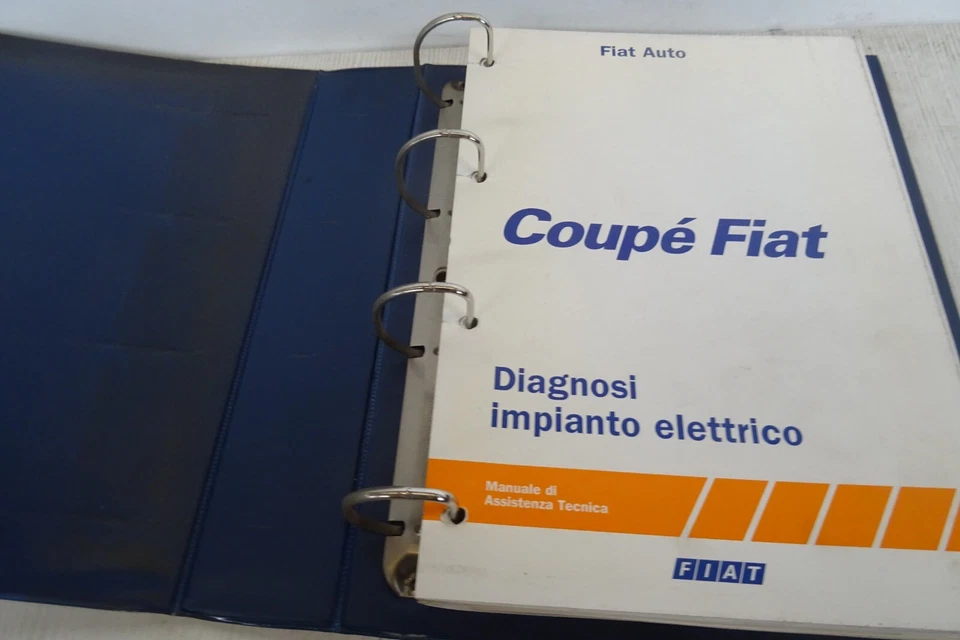 manuale officina Coupè Fiat 16 V Turbo diagnosi impianto elettrico originale - Immagine 4 di 4