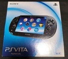 SONY Playstation PS Vita PCH-1000 ZA01 Black Wi-fi Model Console Japan NEW