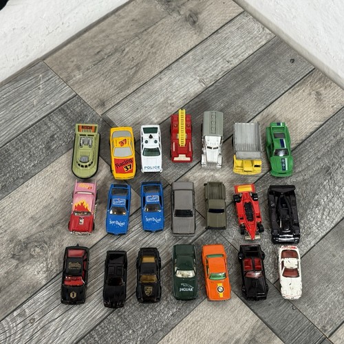21 Vintage Toy Cars Joblot Bundle Classic Blue Genuine Corgi Matchbox Diecast - Picture 4 of 22