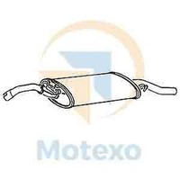 Klarius VW202M Auspufftopf Hinten Golf 1.3 1.6 85-92