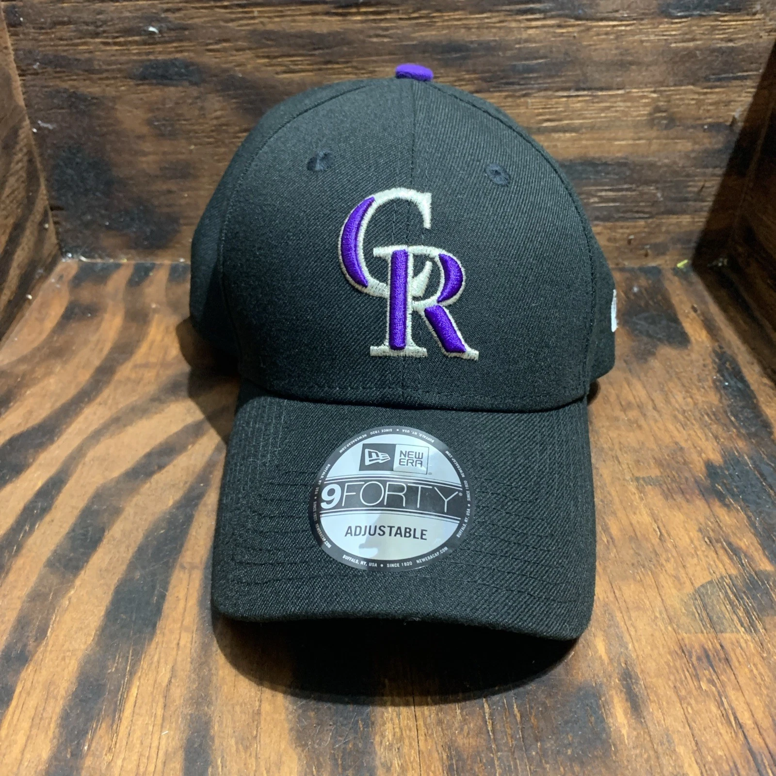 Colorado Rockies New Era 39Thirty Cap Hat Mens Adjustable