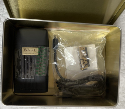 WAHL MICRO POWER 3617 Cordless Single Foil Shaver, Black, In storage box w char