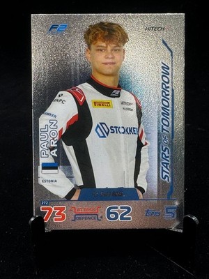 Topps F1 2024 Turbo Foil Stars of Tomorrow F2 Hitech GP Paul Aron #272