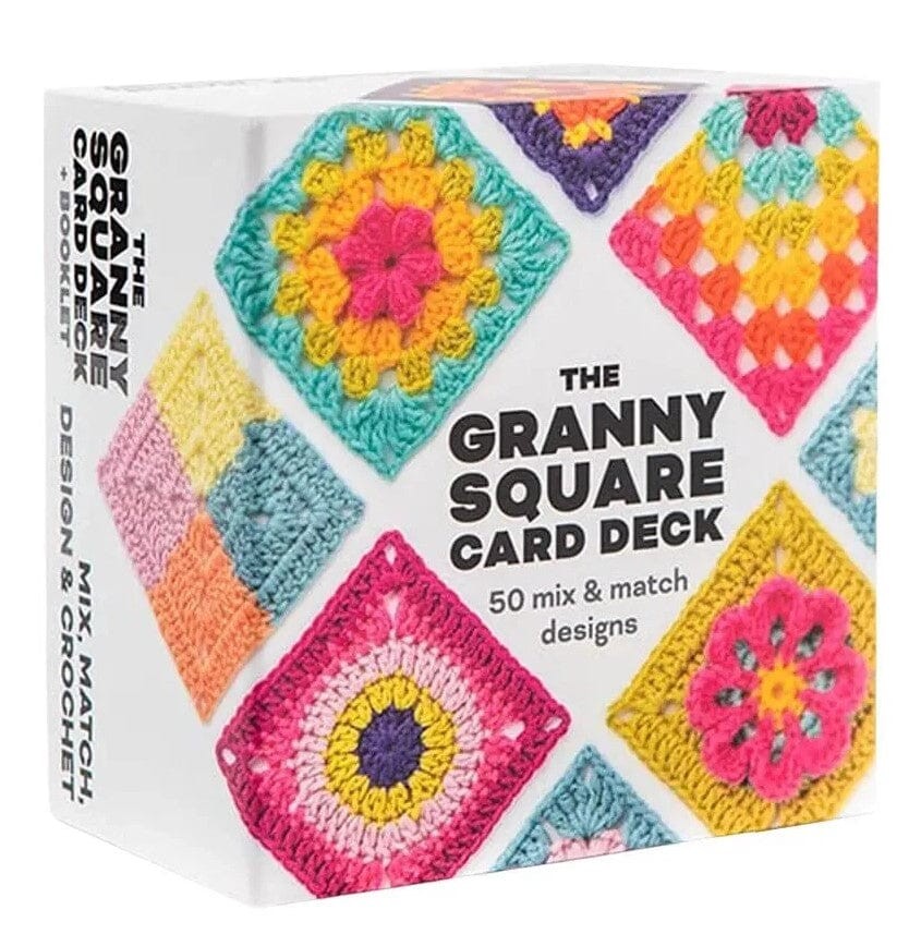 The Granny Square Card Deck: 50 Mix and Match Designs - Hardback