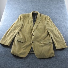 Lauren Ralph Lauren Blazer Mens 42S Beige Corduroy Cotton Sport Coat Jacket