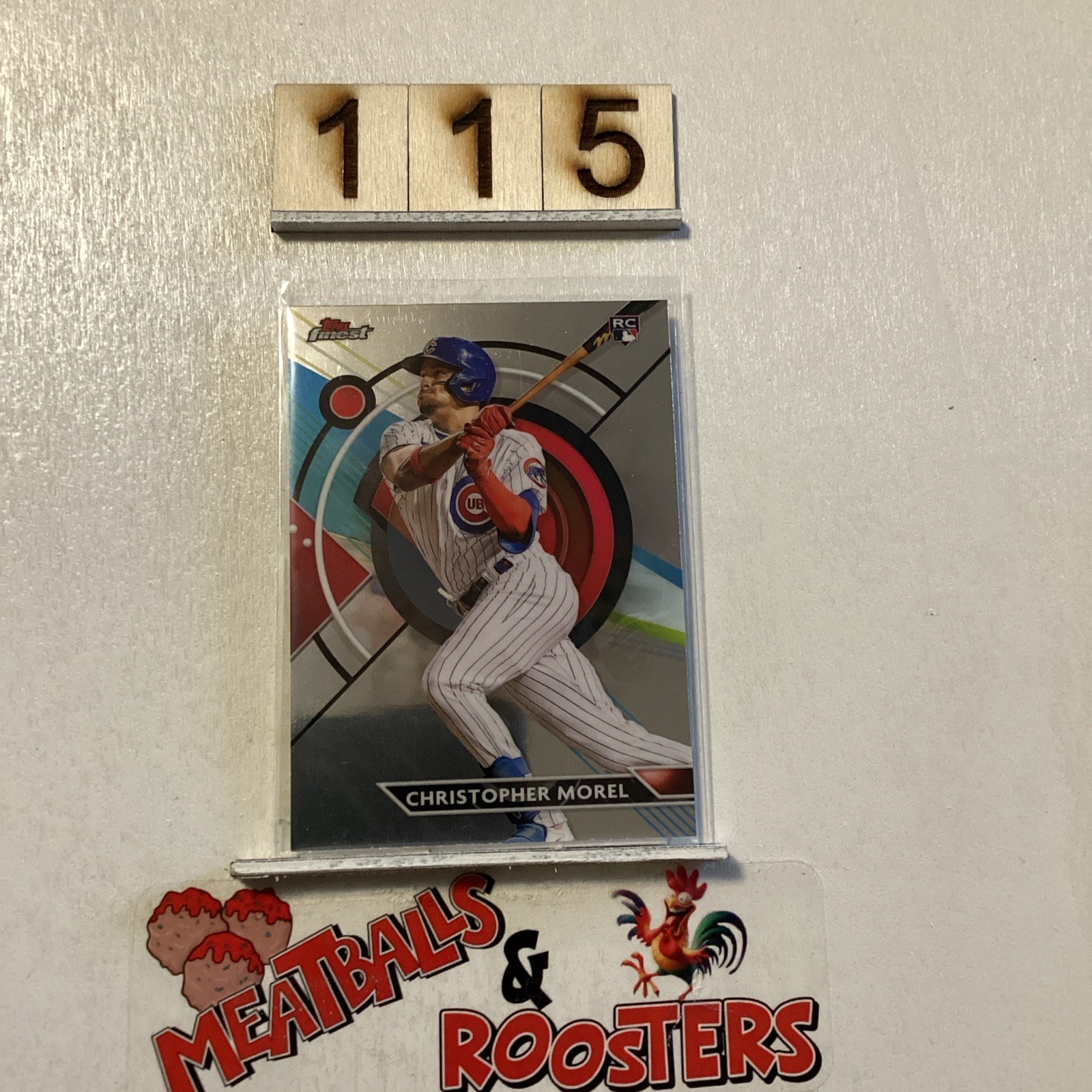 2023 Topps Finest Christopher Morel #46 Rookie