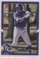 2018 Bowman Prospects Purple 52/250 Khalil Lee #BP116 z6b
