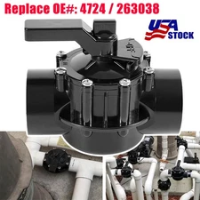 For 4724 Jandy 1-1/2" or 2" 2 Way NeverLube Diverter Valve Pool Pumps PVC Pipe