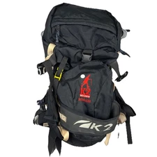 K2 Interglacier Back Country Backpack Snowboarding Hiking Skiing Black Red