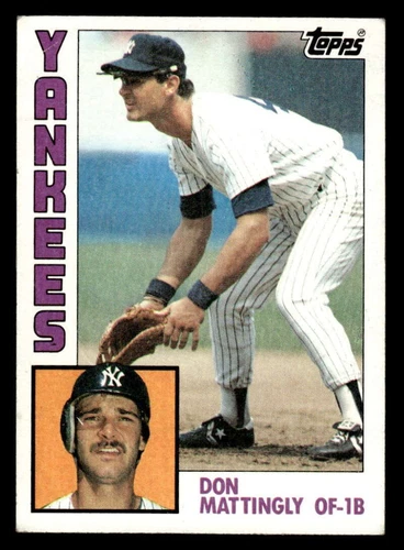 1984 Topps Don Mattingly Rookie New York Yankees 8 VG XX9499