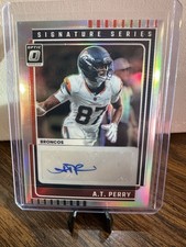 2025 Panini Donruss Optic Signature Series Silver Holo - A.T. Perry #SSH-AT