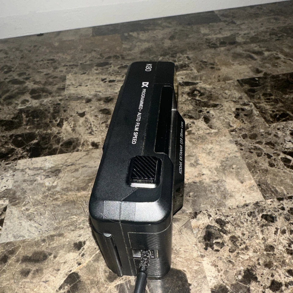 1980's Kodak Camera K80 VR35 Ektanar f 3.9 Lens 35mm Film DX point & shoot clean - Image 2 of 4