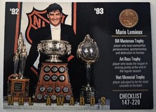 1993-94 Leaf - Mario Lemieux #210