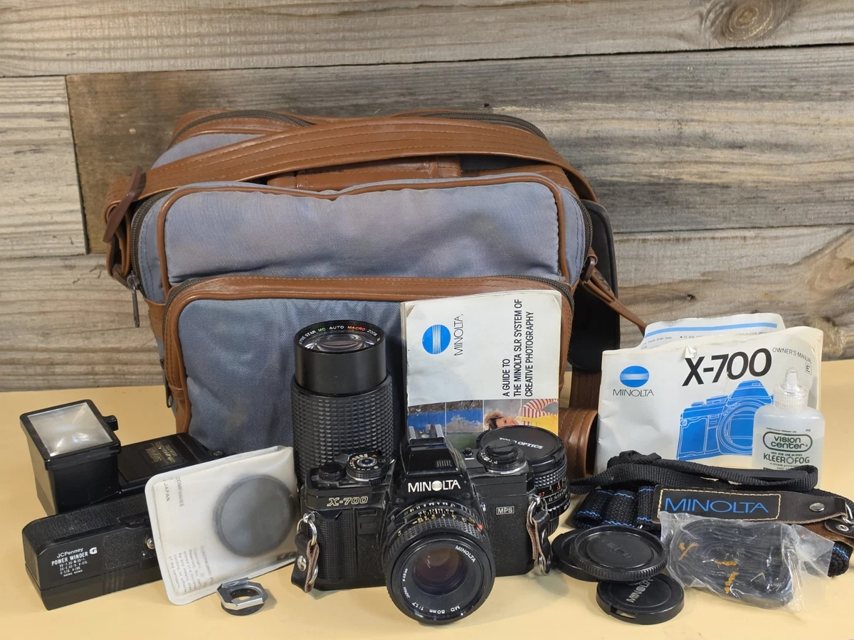 Las mejores ofertas en Cámaras de película Minolta X-700 | eBay
