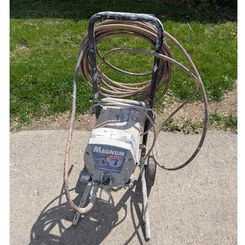 Graco Magnum XR7 Airless Paint Sprayer Power-Piston Wheeled Cart UNTESTED