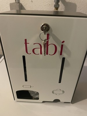 tabi Tampon- und Bindenspender 08860009 weiß Sanitär Spender 