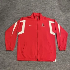 Nike Player Issued Youngstown State Penguins Jacket Mens Basketball XL Red White