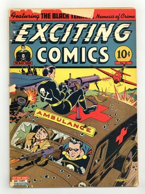 Exciting Comics #31 GD 2.0 1944