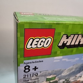 Lego Minecraft The Snow Hideout 21120 Brand New Sealed Back Box Tear Fast Ship