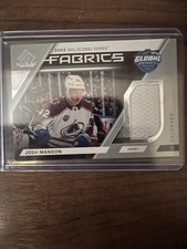 2023-24 Upper Deck SP Game Used Global Series Fabrics Josh Manson Patch /35MEM