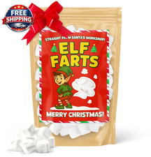 Funny Christmas Gifts Freeze Dried Marshmallows, Novelty Candy Bag Snacks, Perfe