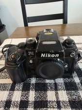 Nikon F4 35MM SLR Film Camera Body With Strap