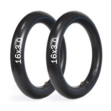 16x3.0 Inner Tube,2 Pack 16 inch Bike Tire with 90 Angled Valve Replacement f...