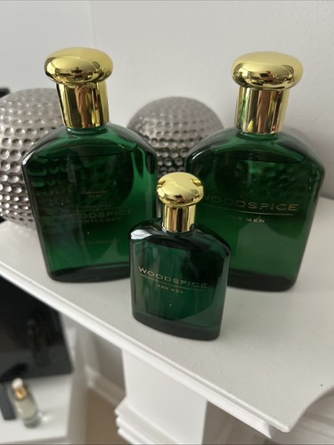 3 X M&S Marks & Spencer Woodspice For Men After Shaves 230ml New Unused